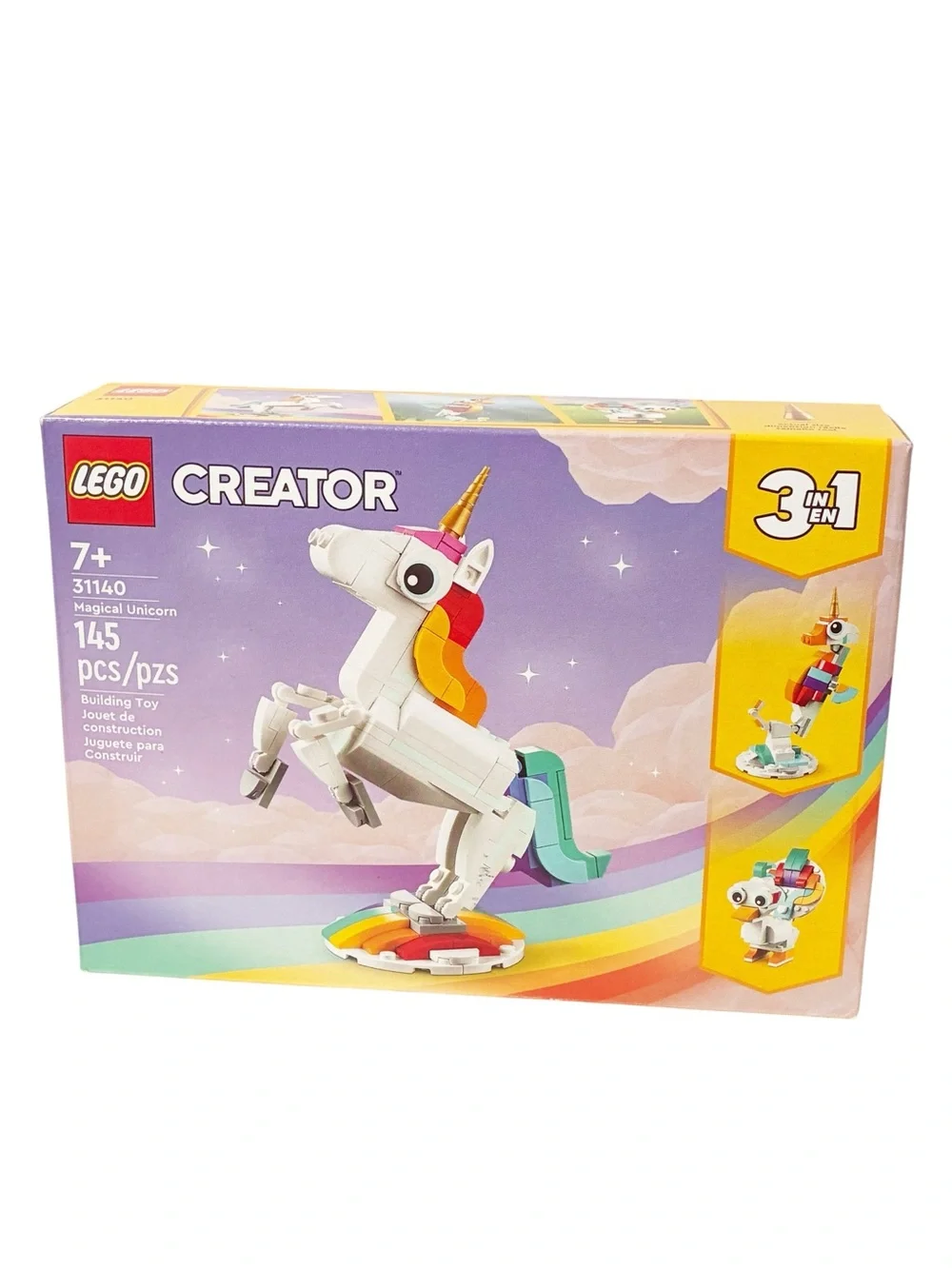 LEGO Creator Set 31140 Magical Unicorn NEW 145 Pieces